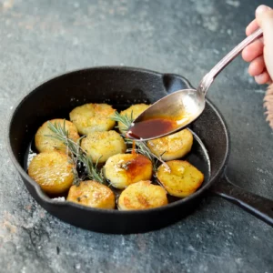 Gekonfijte aardappelen